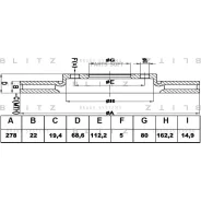 ���� ��������� LAND Rover Discovery/Range Rover 04- ����. ����. Blitz BS0396 Blitz BS0396 BS0396 ����