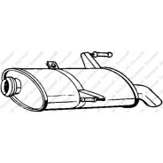 ��������� ������ Peugeot 206 01-03 Bosal 190875 Bosal 190875 190875 ����