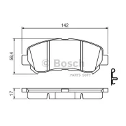 ������� ���� ���� �-� Nissan X-Trail (T31) 2007-2013 Bosch 0986494501 Bosch 0986494501 0986494501 ����