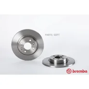 ���� ��������� Renault Logan/Sandero �������� �� ����. D 259��. Brembo 08. A268.10 Brembo 08A26810 08A26810 ����