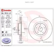 ���� ��������� Subaru Impreza/Legacy 05- 2.0-2.5 ����. �����. D=326 (� ����. 1 ��. ) Brembo 09781221 Brembo 09781221 09781221 ����