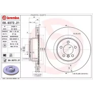 ���� ��������� LAND Rover RR Sport 05-12 4.2-5.0/3.6 Diesel �����. D=360 (1 ��) Brembo 09 9372 21 Brembo 09937221, ������ 09937221 ����