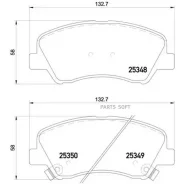 ������� ��������� �������� �������� Brembo P18025 Brembo P18025 P18025 ����