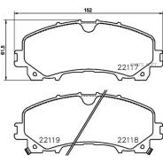 ������� ��������� Nissan X-Trail (32)/Infiniti Q50 13- �������� Brembo P 56 106 Brembo P56106 P56106 ����
