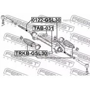 ���� ������� Toyota Sienna 11- ���/����. Febest 0122-GSL30 Febest 0122GSL30 0122GSL30 ����