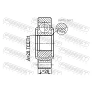 ���� ���������� ������ 28X85.9 Febest 2311-TR5RR Febest 2311TR5RR 2311TR5RR ����