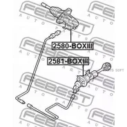 ������� ��������� FIAT Ducato 2J 2006-2014 ������� Febest 2581Boxiii Febest 2581Boxiii 2581BOXIII ����