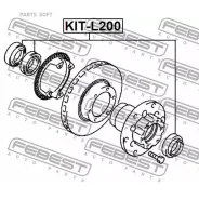 ��������� ������� Nissan Vanette S20 1994.04-1999.06 �����. (�����������) Febest KITL200 Febest KITL200 KITL200 ����