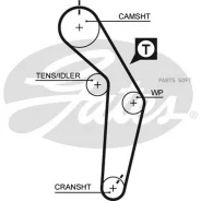 ������ ��� AUDI 2.3 90-96 (147x19) Gates 5182XS Gates 5182XS 5182XS ����