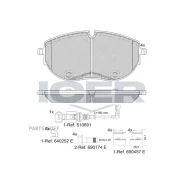 ������� ����. �������� �������� VW Transporter T6 Multivan VI 2015- ICER 142401 ICER 142401 142401 ����