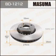 ���� ��������� Toyota Corolla ���. Masuma BD1212 Masuma BD1212 BD1212 ����