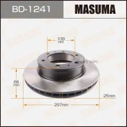 ���� ��������� Toyota Hilux �����. (���. 2 ��. ) Masuma BD1241 Masuma BD1241 BD1241 ����