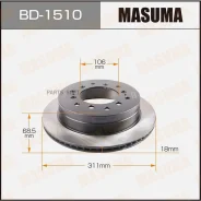 ���� ��������� Masuma, rear Toyota LAND Cruiser / KDJ90L Masuma BD1510 Masuma BD1510, ������ BD1510 ����