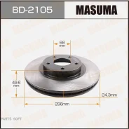 ���� ��������� Nissan Teana/Primera -08 ���. Masuma BD2105 Masuma BD2105 BD2105 ����