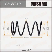 ������� �������� Masuma front Lancer / CY2A.2WD. RUS Masuma CS3013 Masuma CS3013, �������� CS3013 ����