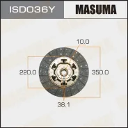 ���� ��������� Masuma 350*220*10*38.1 (1/2) Masuma ISD036Y Masuma ISD036Y ISD036Y ����