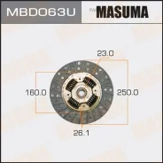 ���� ��������� Mitsubishi Masuma MBD063U Masuma MBD063U MBD063U ����