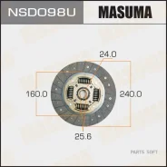 ���� ��������� Nissan 180SX/Cefiro/Maxima/Silvia/SKY�LINE 91- Masuma NSD098U Masuma NSD098U NSD098U ����