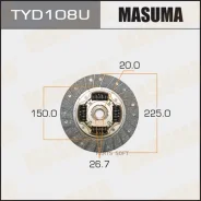 ���� ��������� Toyota Caldina/Camry/Carina/Corolla/C�Orona 96- Masuma TYD108U Masuma TYD108U TYD108U ����