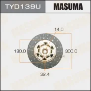 ���� ��������� Masuma 300*190*14*32.4 (1/5) Masuma TYD139U Masuma TYD139U TYD139U ����