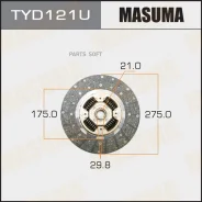 ���� ��������� Masuma 275*175*21*29.8 (1/5) Masuma TYD121U Masuma TYD121U TYD121U ����