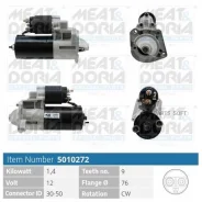 ������� Volvo 850/S70/V70/XC90 12V 1.4KW Meatdoria 5010272 Meatdoria 5010272 5010272 ����