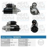 ������� 12V 1,4KW Opel Astra (T92), Vectra (J89) 2.0 Meatdoria 5010273 Meatdoria 5010273 5010273 ����