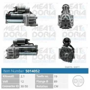 ������� Mazda/FORD 2/Fiesta IV 12V 2.1KW Meatdoria 5014052 Meatdoria 5014052 5014052 ����