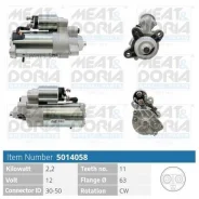 ������� FORD C-MAX/KUGA I 2.0 TDCI 12V 2.2KW Meatdoria 5014058 Meatdoria 5014058 5014058 ����