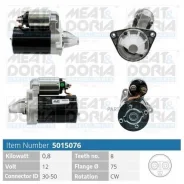 ������� Hyundai/KIA GETZ/Picanto 1.1 12V 0.8KW Meatdoria 5015076 Meatdoria 5015076 5015076 ����