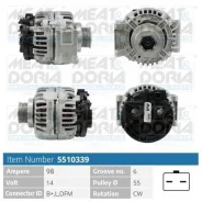 ��������� Renault Megane I/Logan 14V 98A Meatdoria 5510339 Meatdoria 5510339 5510339 ����