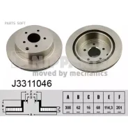 ���� ���� ���� Infinity FX35/45 Nissan Murano Nipparts J3311046 Nipparts J3311046 J3311046 ����