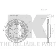 ���� ��������� �������� (275x25mm) NK 2045173 NK 2045173 2045173 ����