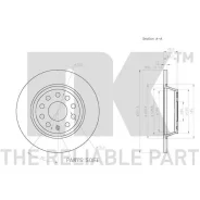 ���� ��������� VW Passat 05- NK 2047133 NK 2047133 2047133 ����