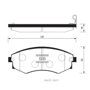 ������� ����. �������� Hi-Q Ssangyong Rexton Sangsin Brake SP1144 Sangsin Brake SP1144 SP1144 ����