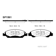 ������� ��������� Cadilac/Chevrolet Escalade/Tahoe 06- �����. Sangsin Brake SP1561 Sangsin Brake SP1561 SP1561 ����