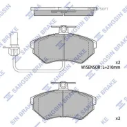 ������� ��������� AUDI A4 02-04 �����. Sangsin Brake SP1708A Sangsin Brake SP1708A SP1708A ����