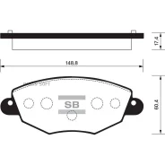 ������� ��������� FORD Mondeo 3 00-07 �����. Sangsin Brake SP2030 Sangsin Brake SP2030 SP2030 ����