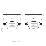 ������� ��������� AUDI A6/Allroad 04� �������� �������� Sangsin Brake SP2112F Sangsin Brake SP2112F SP2112F ����