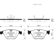 ������� ��������� BMW 3 E90/E91/X1 E84 �������� Sangsin Brake SP2163 Sangsin Brake SP2163 SP2163 ����