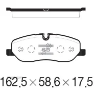 ������� ��������� LAND Rover Range Rover Sport 05- �����. Sangsin Brake SP2236 Sangsin Brake SP2236 SP2236 ����