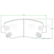 ������� ����. ��� �/� FAW Bestune T77 (18-) ����. �����. (PF 2308) Trialli PF 2308 Trialli PF2308 PF2308 ����