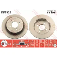 ���� ��������� Hyundai/KIA Solaris/I20/I30/RIO 10- ����. TRW DF7928 TRW DF7928 DF7928 ����