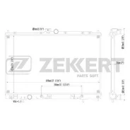 �������� ���������� ��������� Mitsubishi Airtrek 02- Zekkert MK-1183 Zekkert MK1183 MK1183 ����