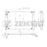 �������� ���������� ��������� Hyundai Elantra V 13- Kia Cerato III 16- Zekkert MK-1579 Zekkert MK1579 MK1579 ����