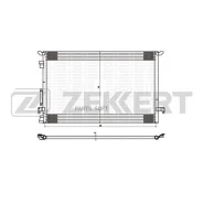 �������� ������������ Fiat Croma (194) 05- Opel Signum 03- Vectra C 02- Saab 9-3 (YS3F) 04- Zekkert MK-3041 Zekkert MK3041 MK3041 ����