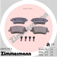 ������� ��������� Renault Duster 08- �����. Zimmermann 239731751 Zimmermann 239731751 239731751 ����
