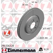 ���� ��������� Jaguar XF/XJ/XK 03- �����. ����. Coat Z Zimmermann 290226320 Zimmermann 290226320 290226320 ����