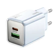 �������� ���������� Hoco N46 Glorious 20W 3A ����� (PD+QC+AFC) USB-A+Type-C ������������� ����
