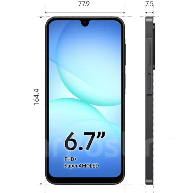 Samsung Galaxy A17. �����, 128 ��, ������, 4G LTE, 5G, NFC, 3G, ����������, ������� ������� ����